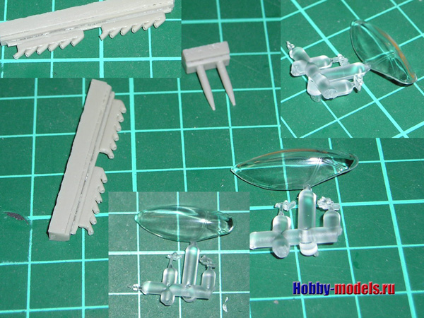 Sword model resin parts
