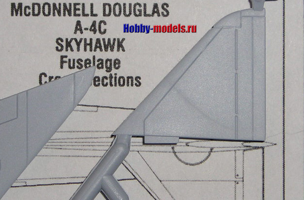 a-4 skyhawk w SAMI plans