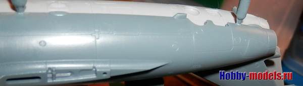 model mig-15 fuselage
