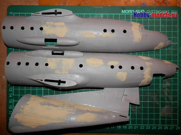 An-12 fuselage body soft